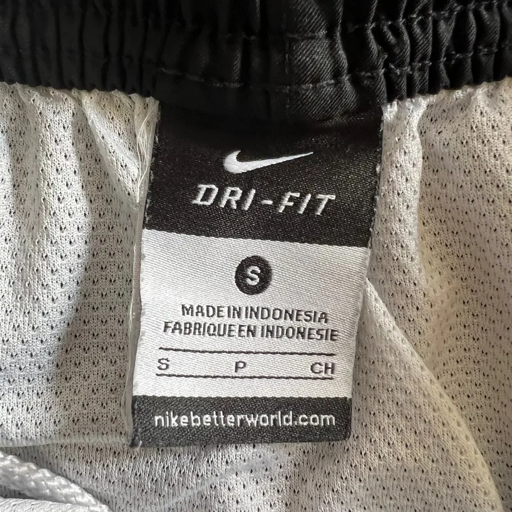 Nike Dri-FIT Running Shorts Black White Lined Women’s Small - Picture 5 of 12